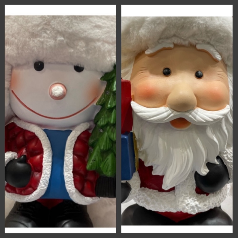 Holiday Living 18” in Lighted Animatronic Door Greeter Decoration Penguin Santa